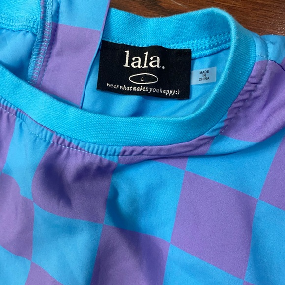 DRESSED IN LALA Never Too Much Oversized Maxi Dress Blue + Lilac Large Punk - Picture 14 of 16